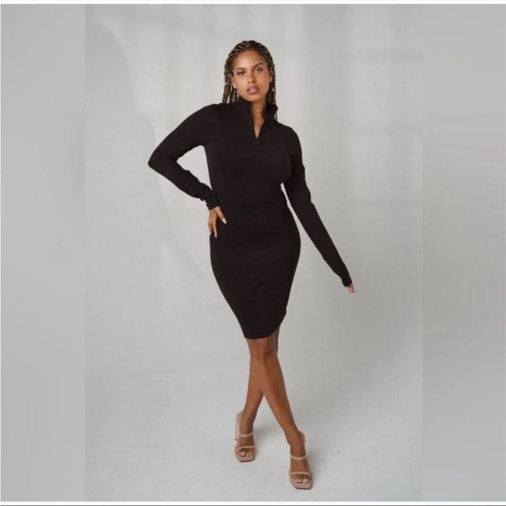 NWT Balance Vitality Athletics Tati long black dress